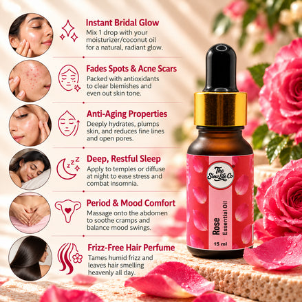Rose Essential Oil - 15mL