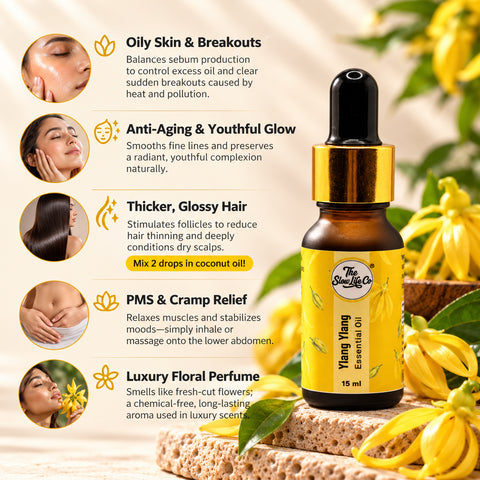 Ylang Ylang Essential Oil - 15mL